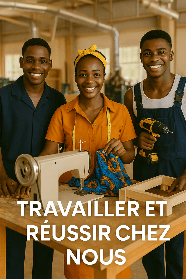 Travailler et réussir chez nous