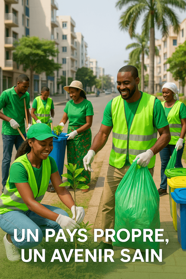 Un pays propre, un avenir sain